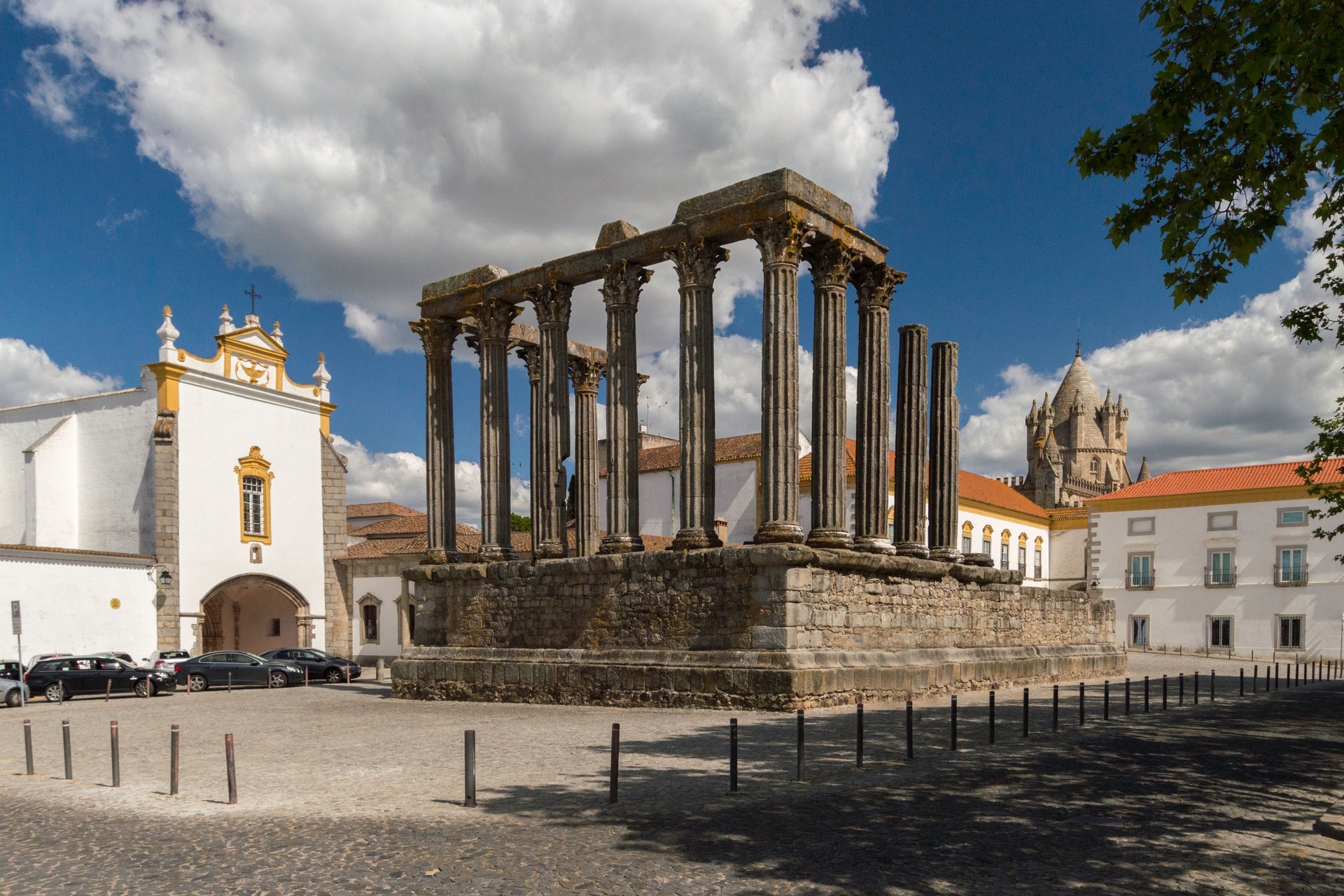 Roman temple of Diana, Evora, Portugal